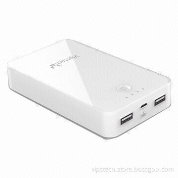 10200mAh Lithium-ion Battery Pack, Transparent, Used for iPhone/iPad, Mobile and Tablet
